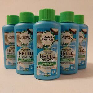 HERBAL ESSENCES HELLO Hydration Deep Moisturizing Hair Body Wash Shampoo LOT 7